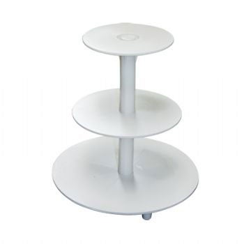 Taart Standaard Etagere Plastic 3 lagen